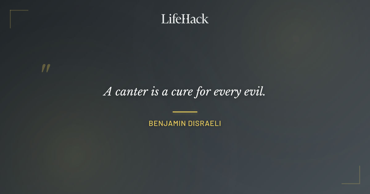 Quote by Benjamin Disraeli
