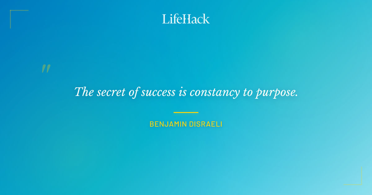 Quote by Benjamin Disraeli