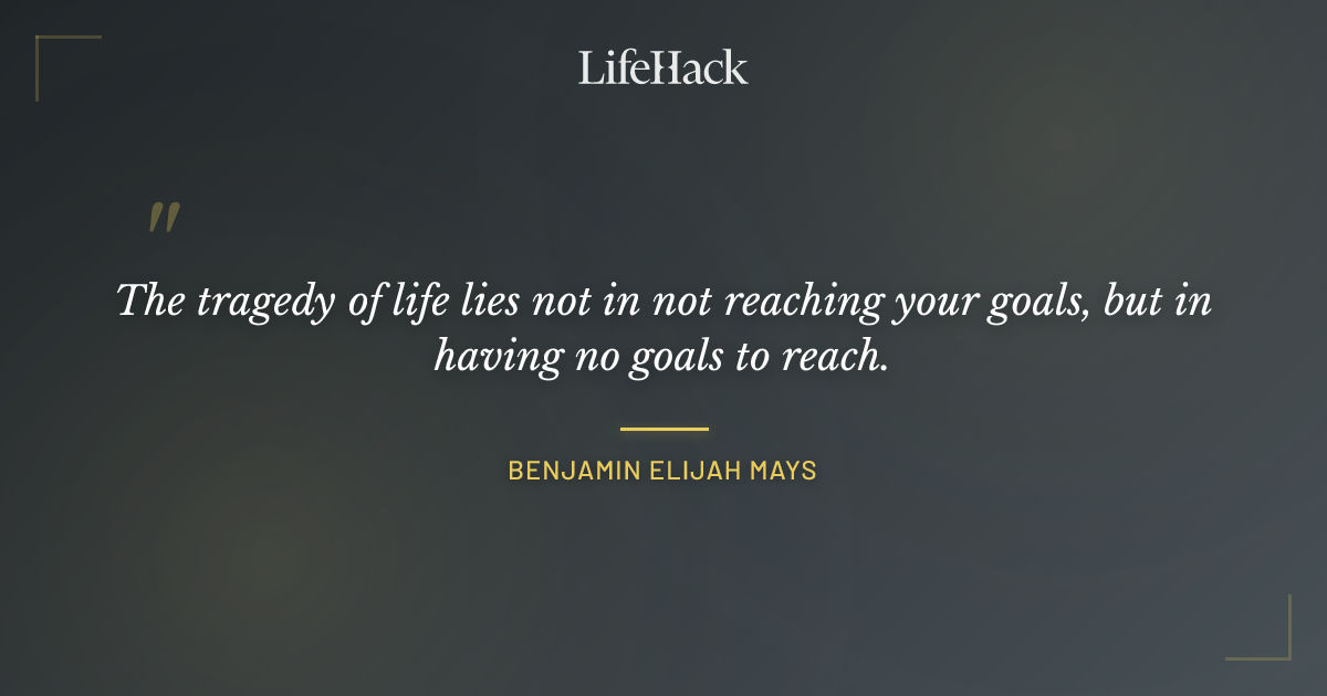 Quote by Benjamin Elijah Mays