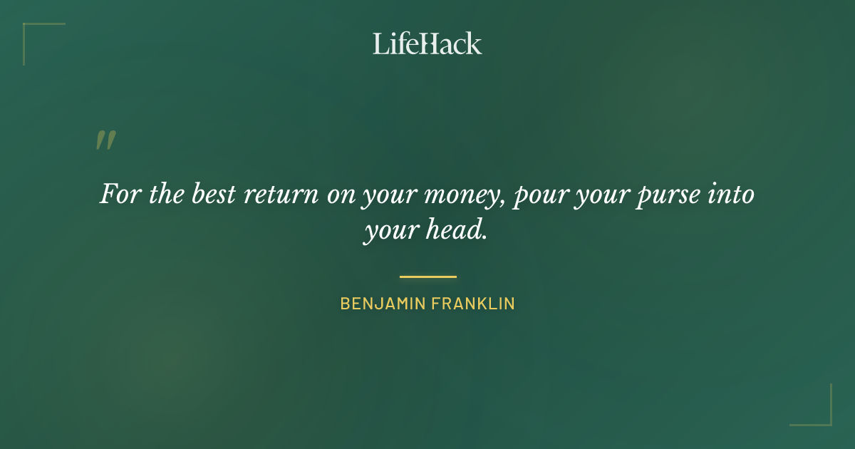 Quote by Benjamin Franklin