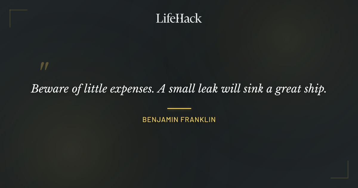 Quote by Benjamin Franklin