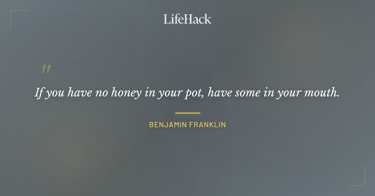 Quote by Benjamin Franklin