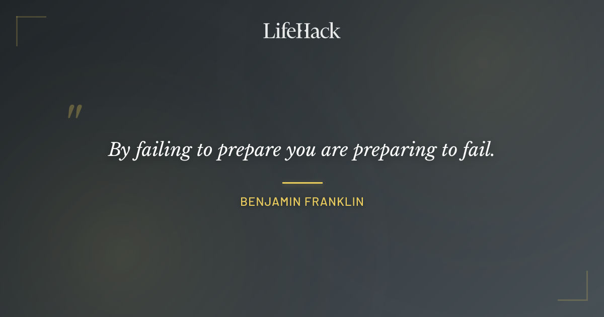 Quote by Benjamin Franklin