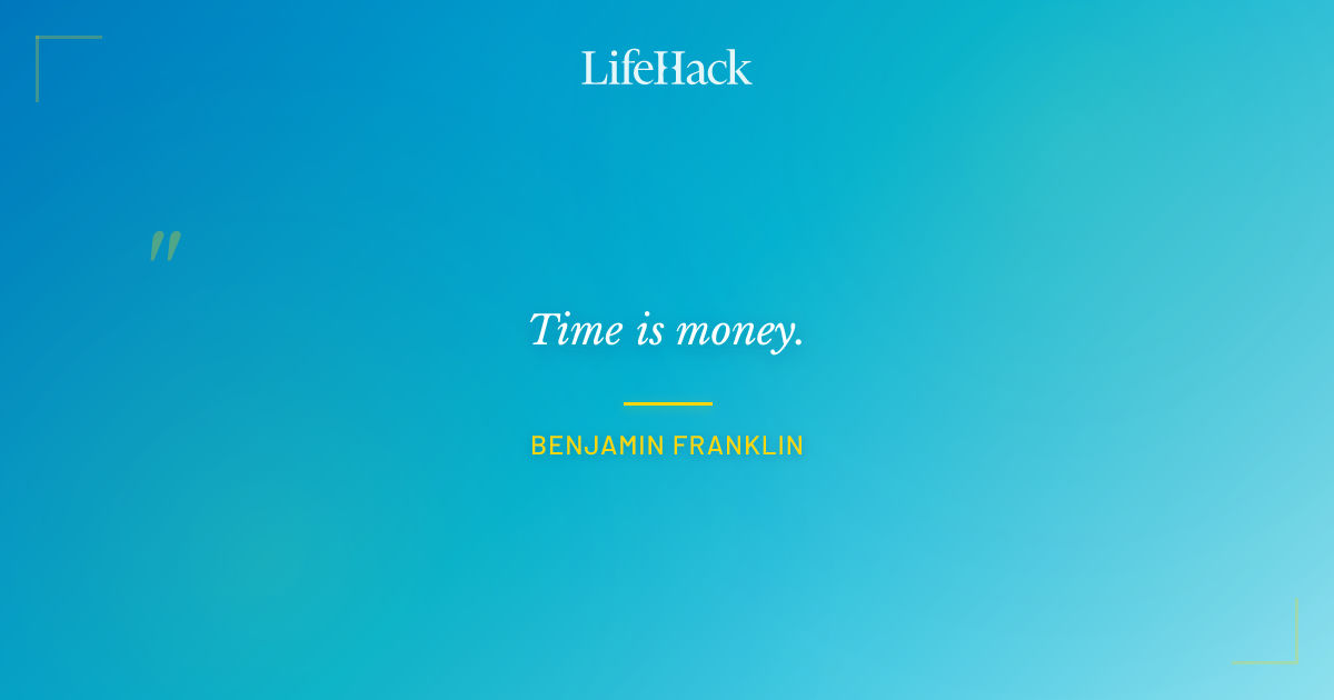 Quote by Benjamin Franklin