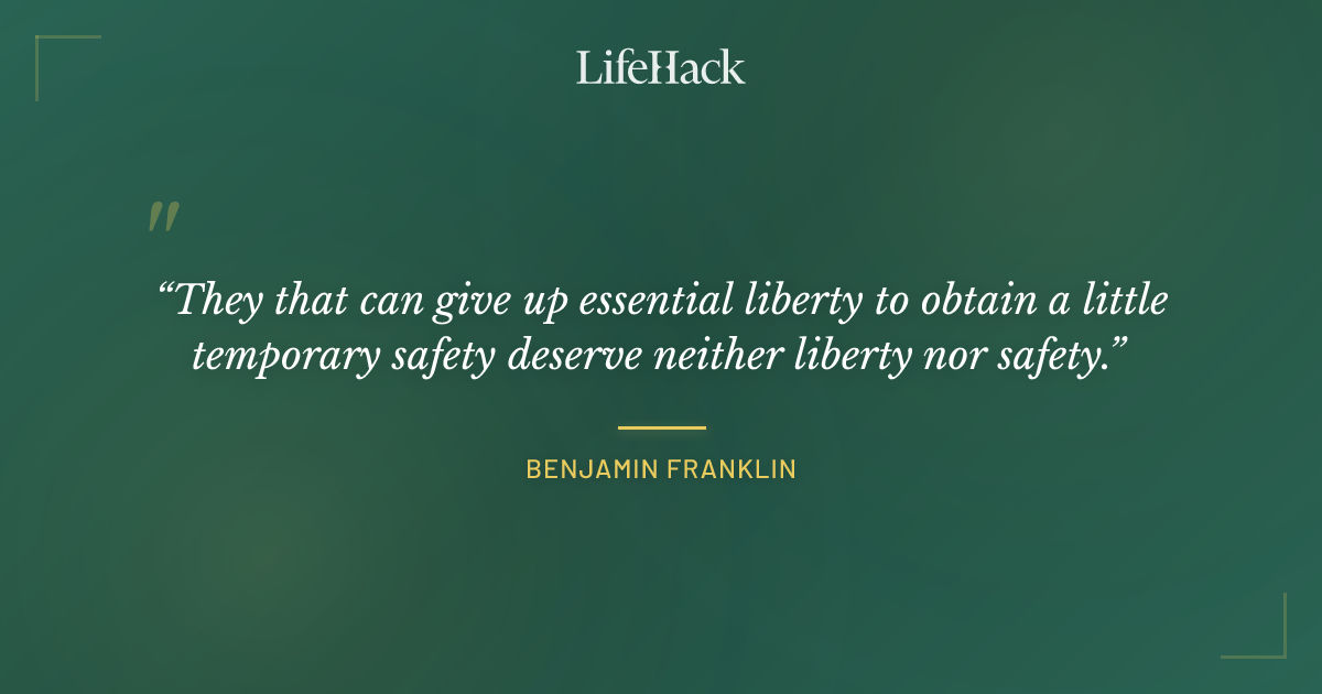 Quote by Benjamin Franklin