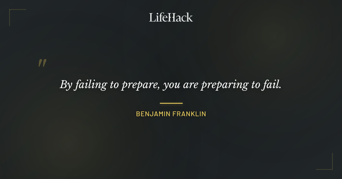 Quote by Benjamin Franklin
