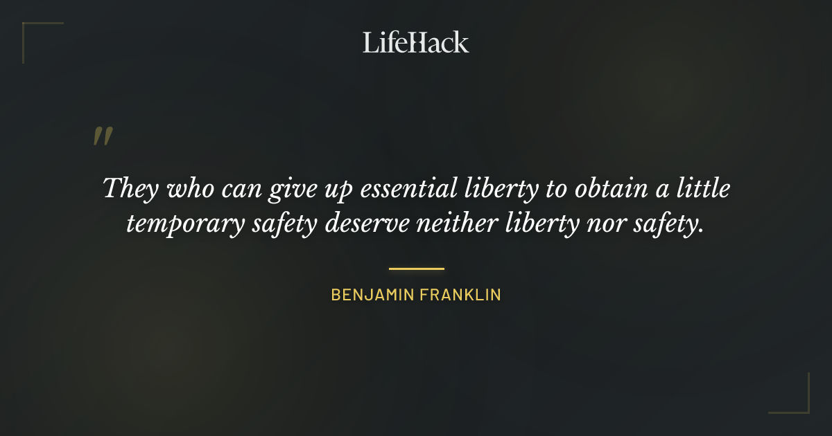 Quote by Benjamin Franklin