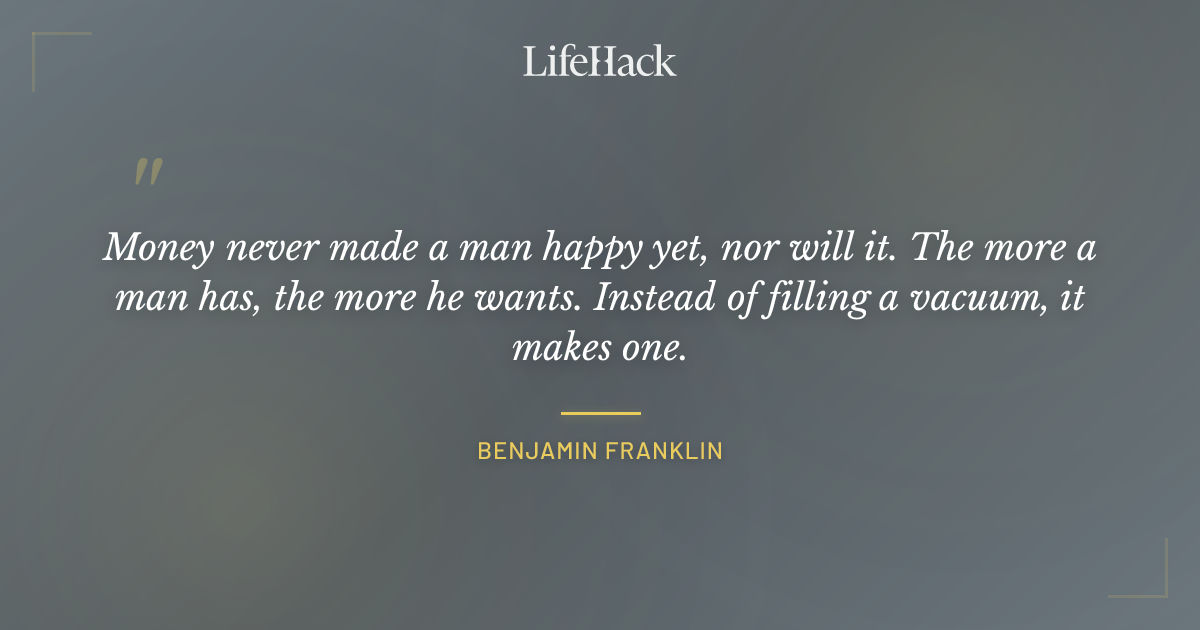 Quote by Benjamin Franklin