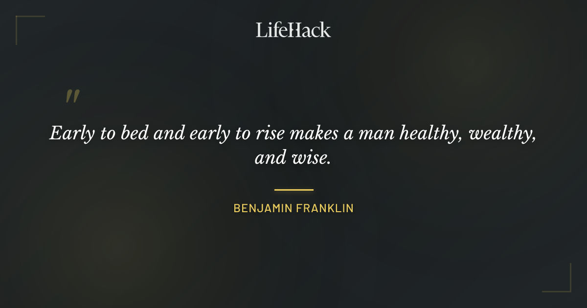 Quote by Benjamin Franklin