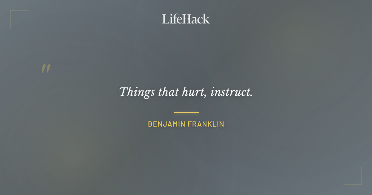 Quote by Benjamin Franklin