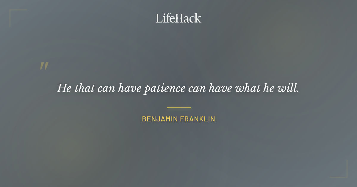 Quote by Benjamin Franklin