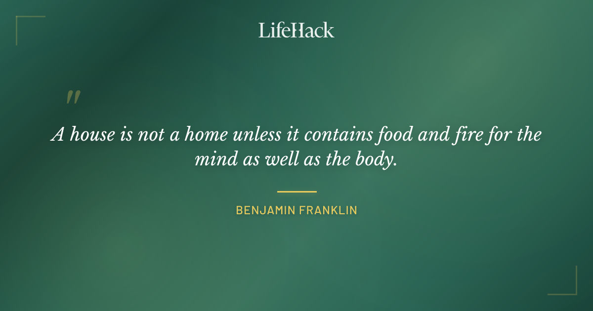 Quote by Benjamin Franklin