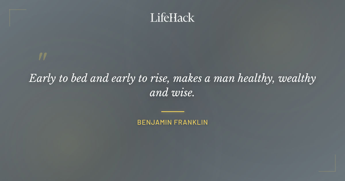 Quote by Benjamin Franklin