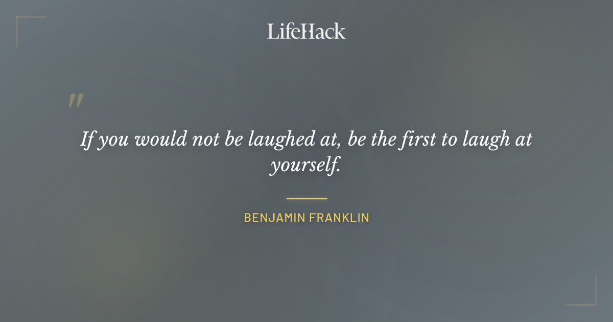 Quote by Benjamin Franklin