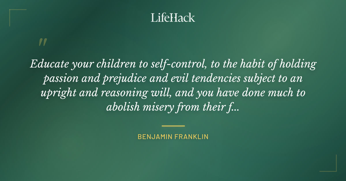 Quote by Benjamin Franklin