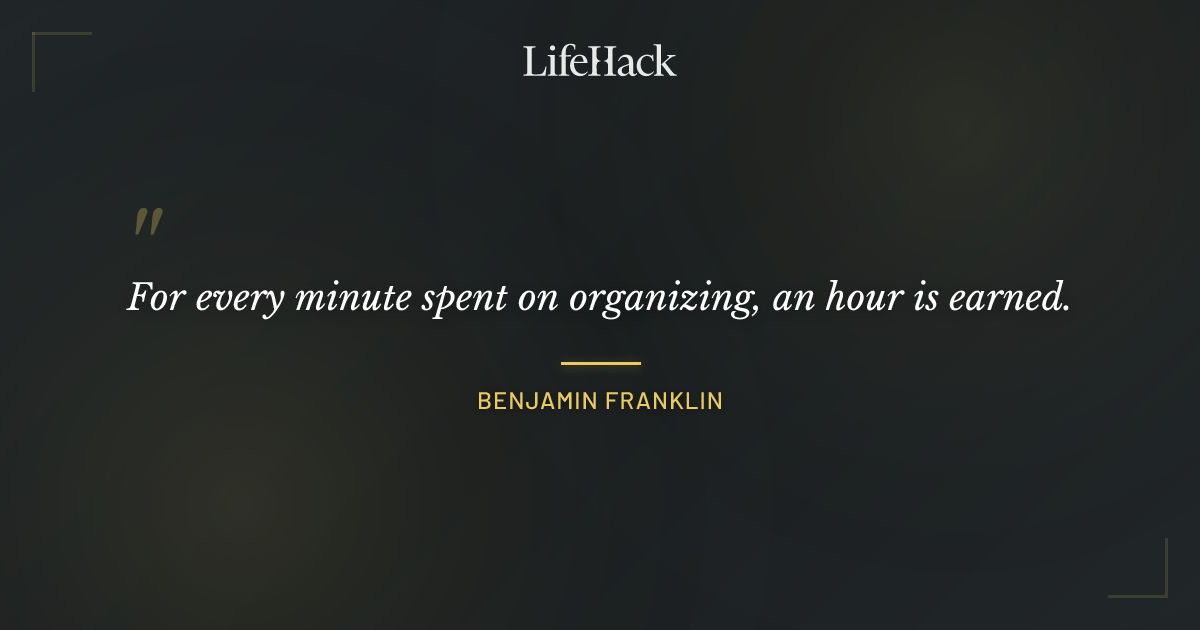 Quote by Benjamin Franklin