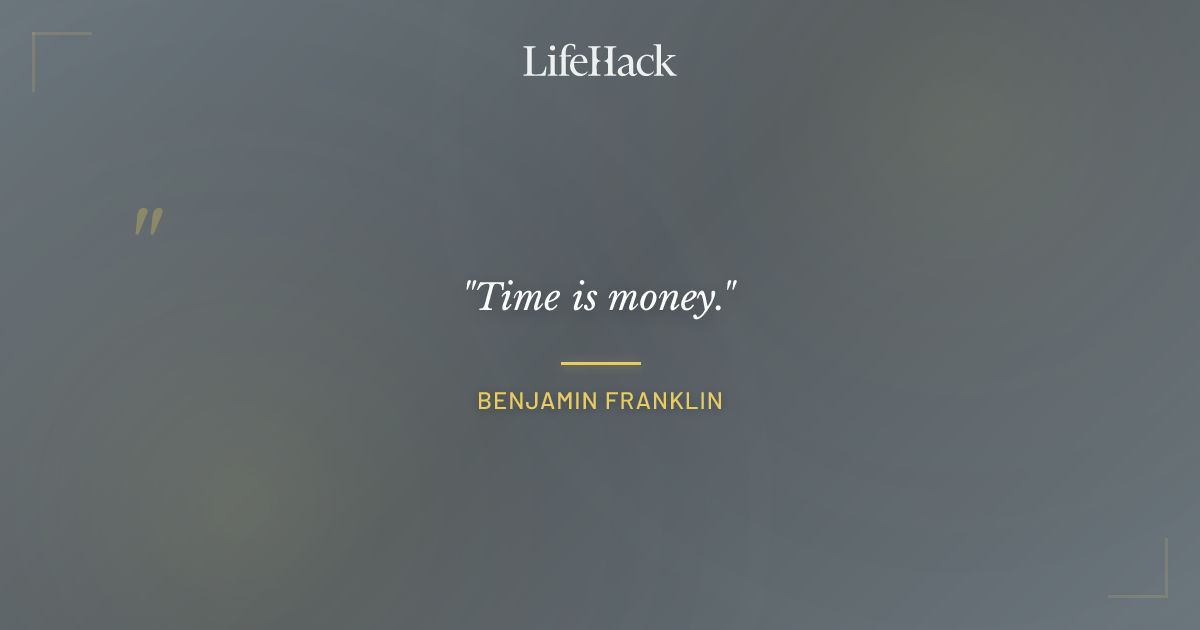 Quote by Benjamin Franklin