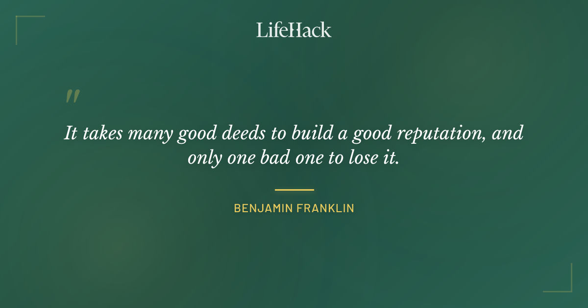Quote by Benjamin Franklin