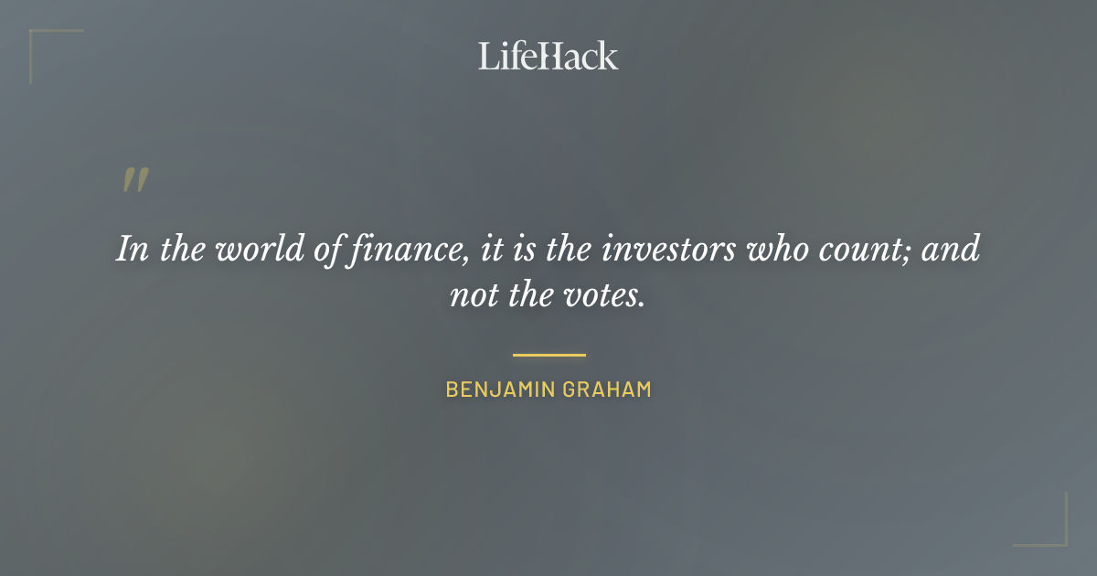 Quote by Benjamin Graham