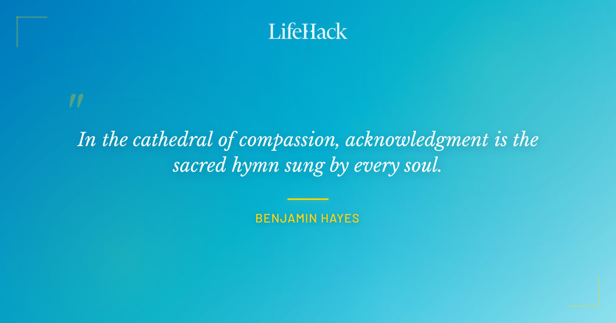 Quote by Benjamin Hayes