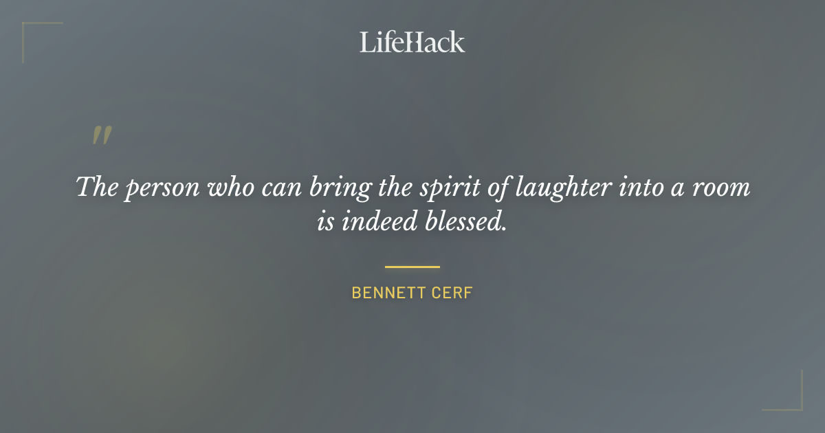 Quote by Bennett Cerf