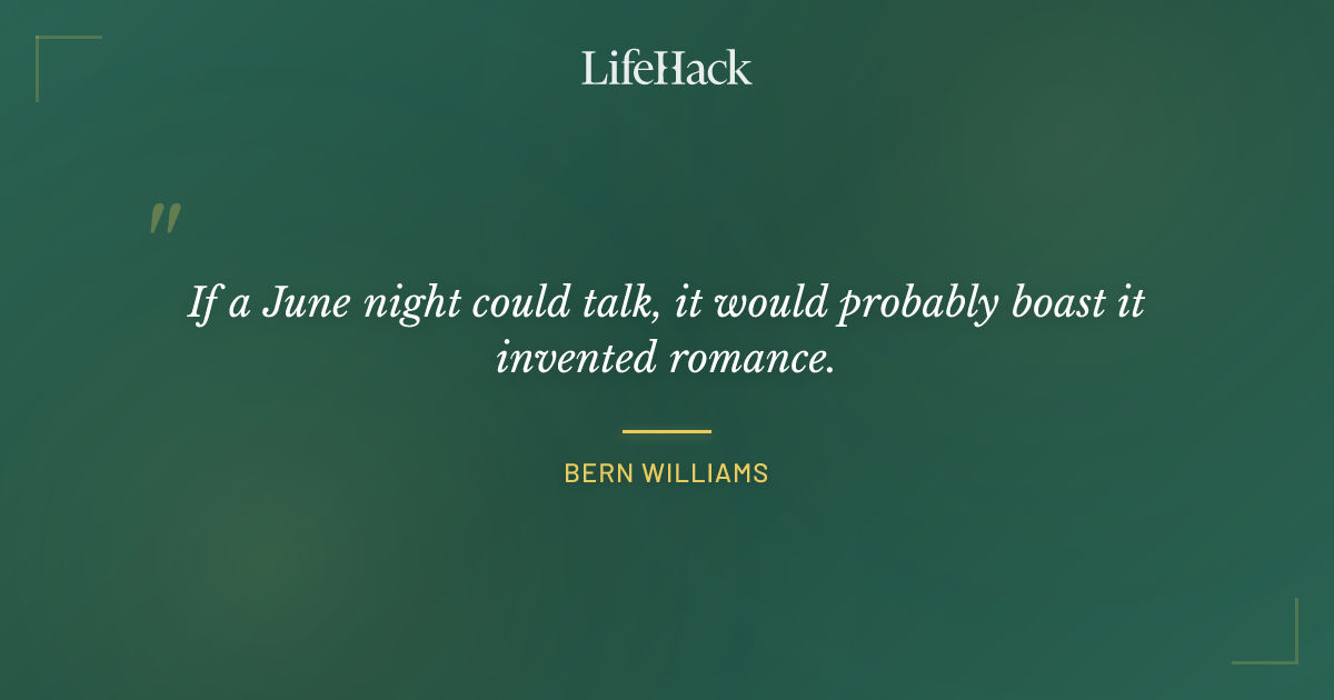 Quote by Bern Williams