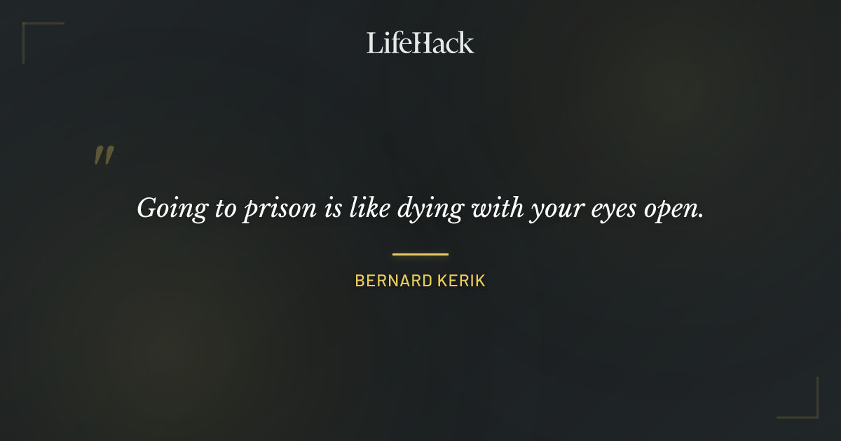 Quote by Bernard Kerik