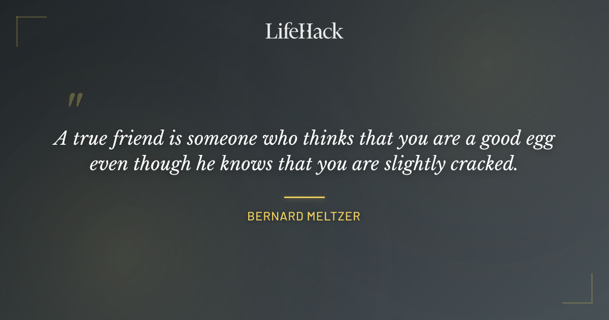 Quote by Bernard Meltzer