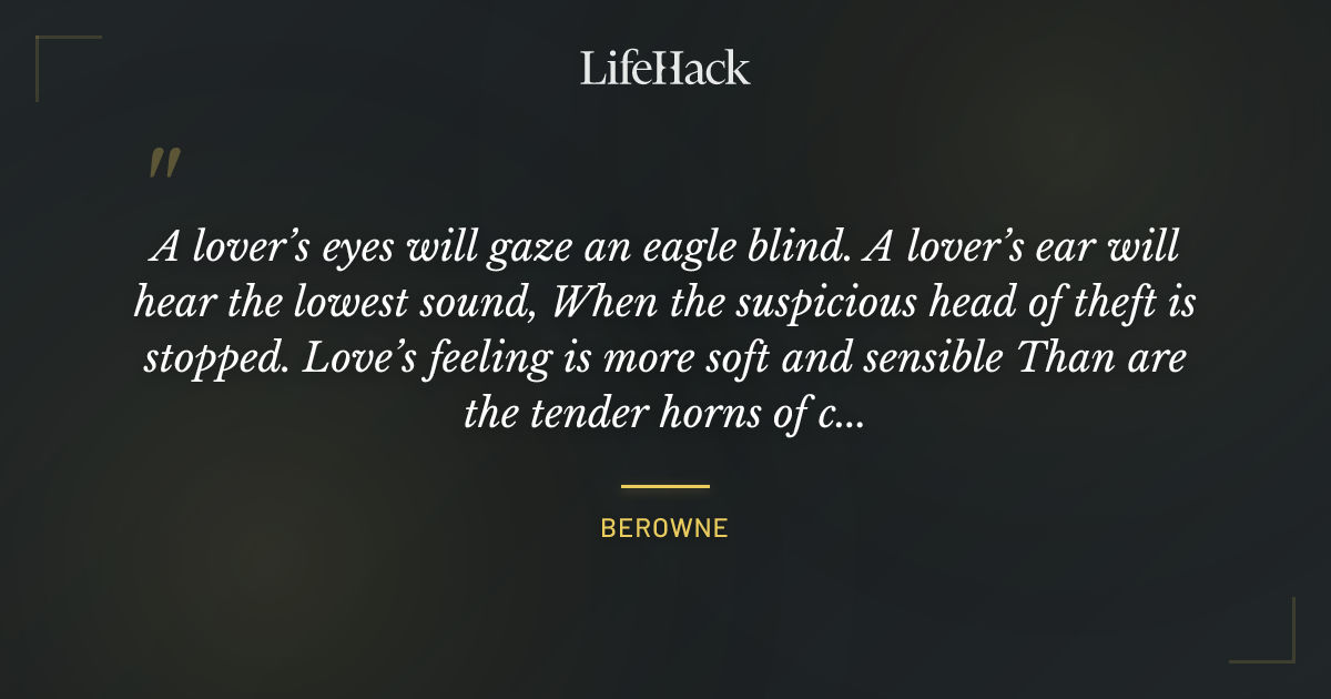 Quote by Berowne