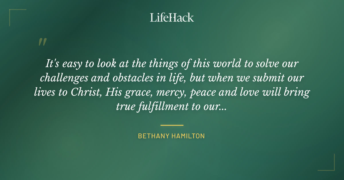 Quote by Bethany Hamilton