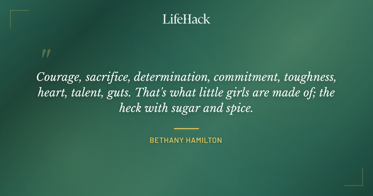 Quote by Bethany Hamilton