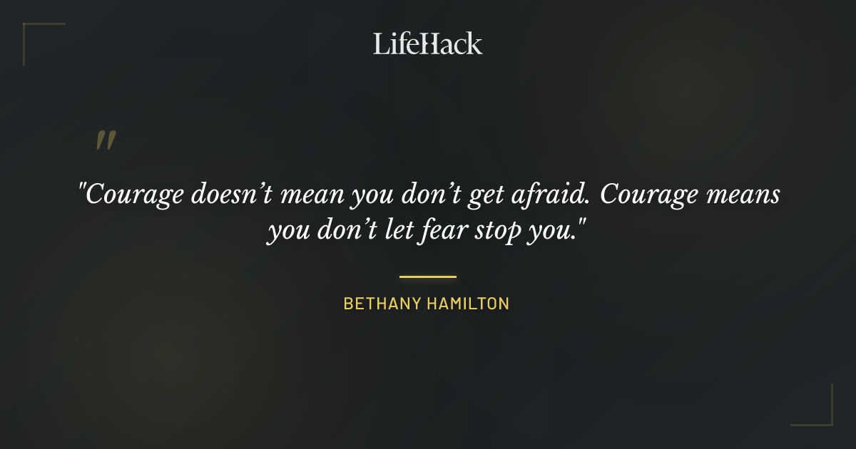Quote by Bethany Hamilton