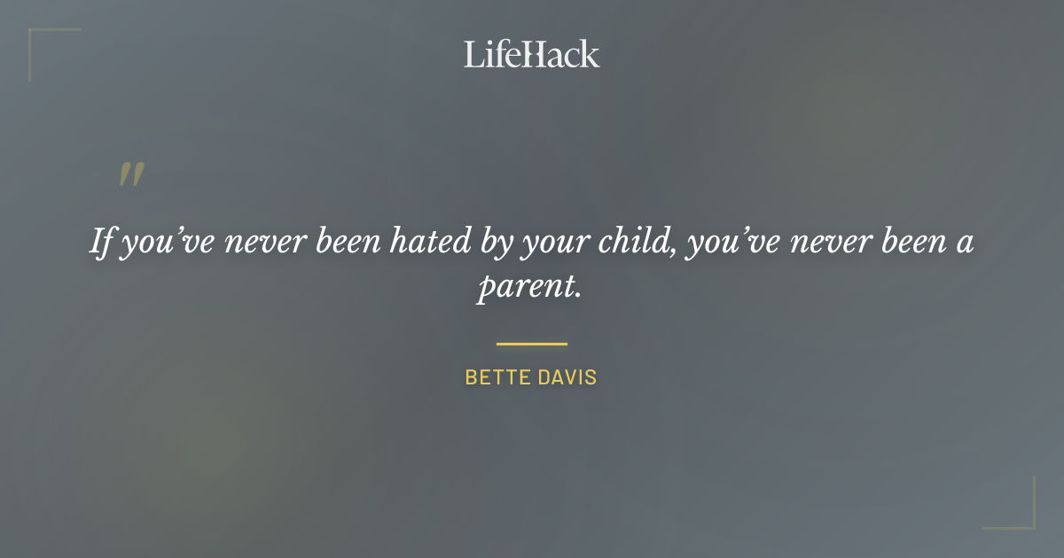 Quote by Bette Davis