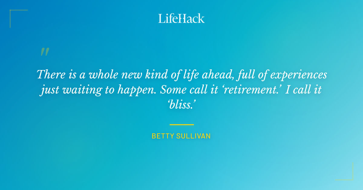 Quote by Betty Sullivan
