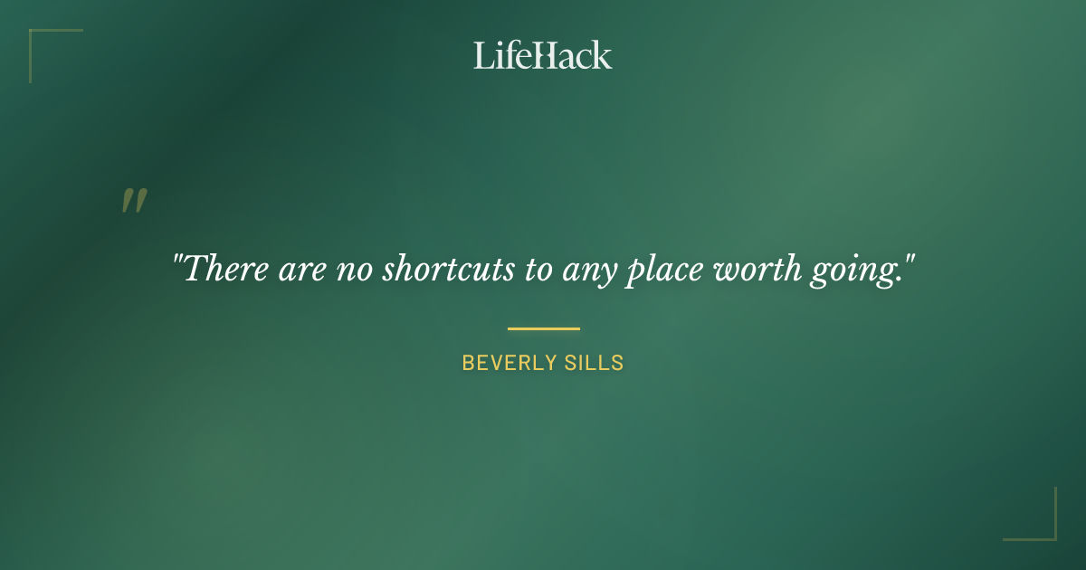 Quote by Beverly Sills