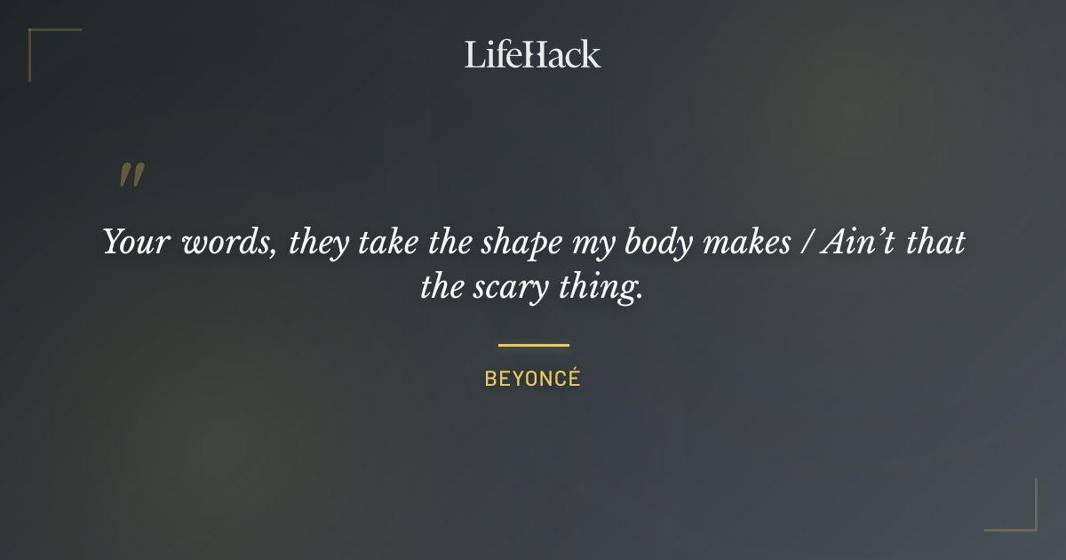 Quote by Beyoncé