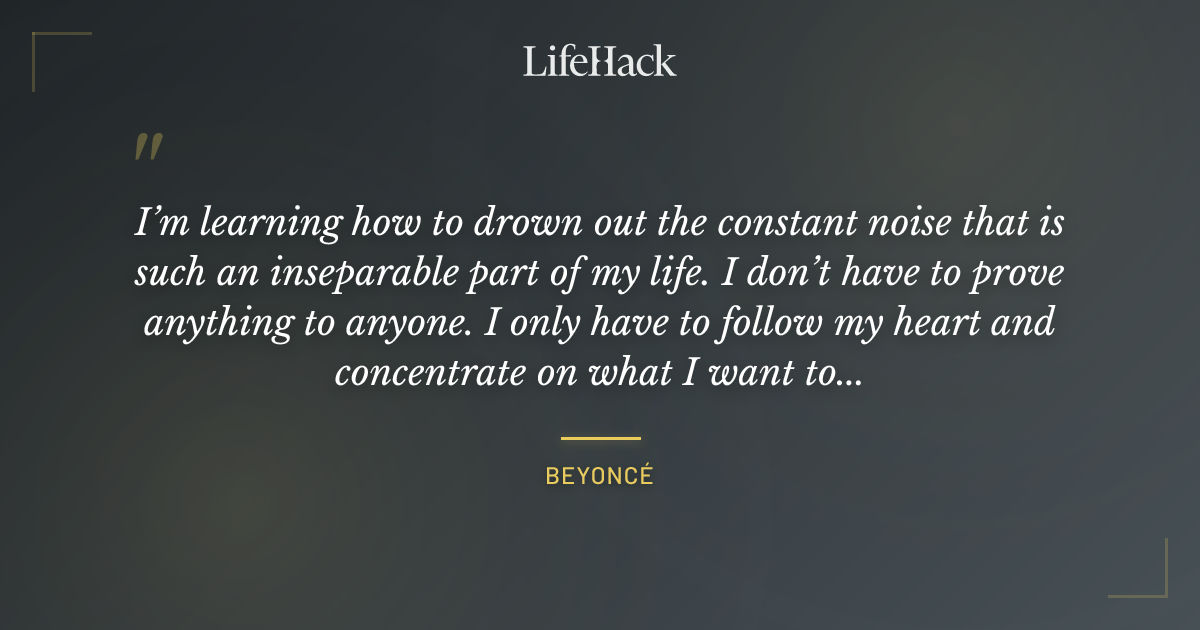 Quote by Beyoncé