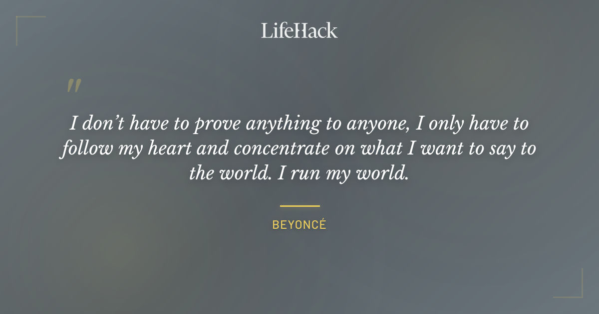 Quote by Beyoncé