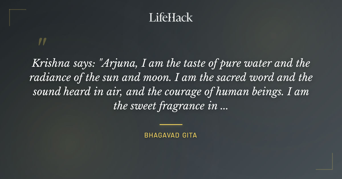 Quote by Bhagavad Gita
