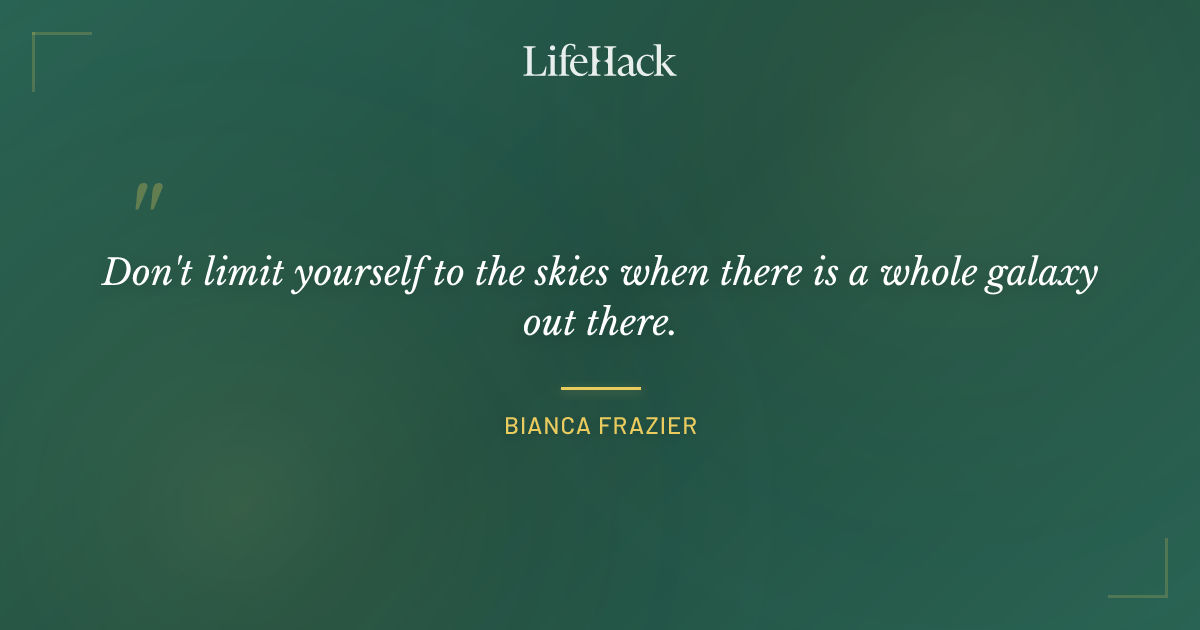 Quote by Bianca Frazier