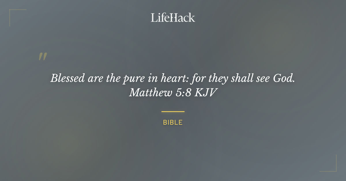 Quote by Bible