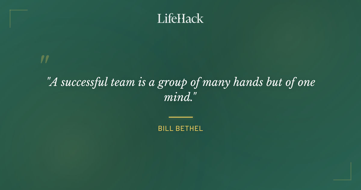 Quote by Bill Bethel