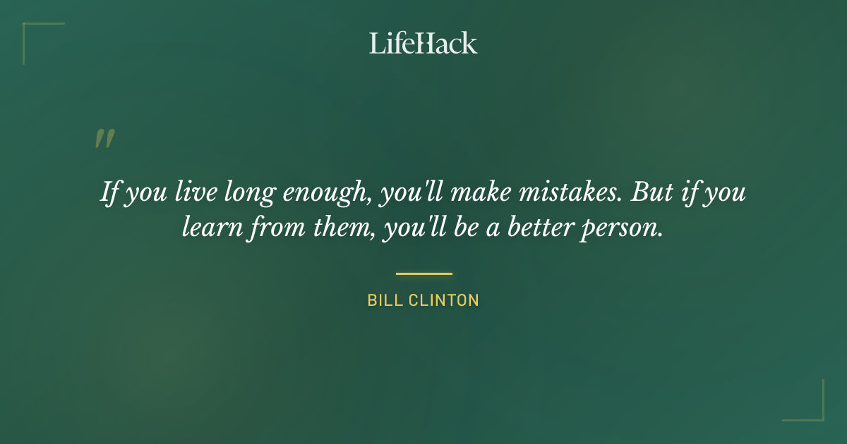 Quote by Bill Clinton