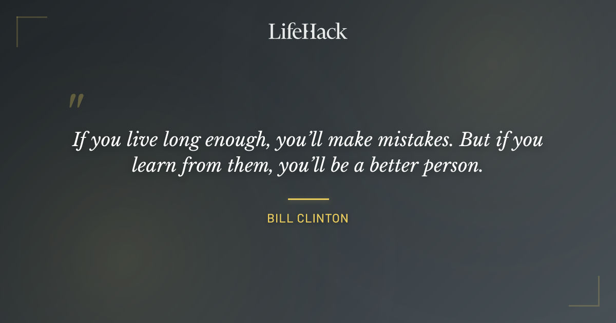 Quote by Bill Clinton