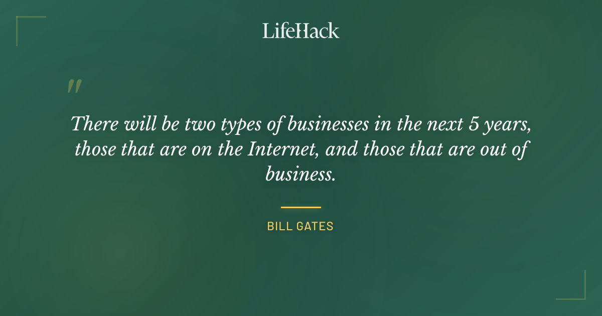 Quote by Bill Gates