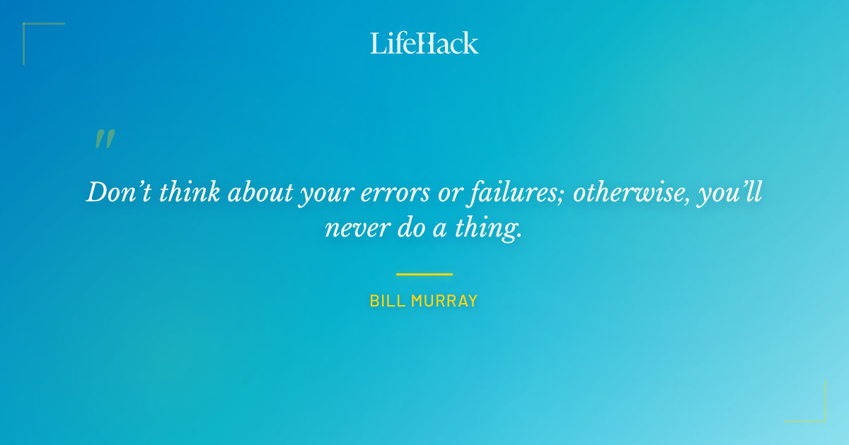 Quote by Bill Murray