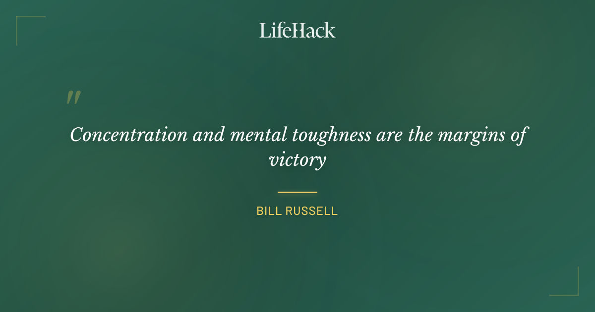 Quote by Bill Russell