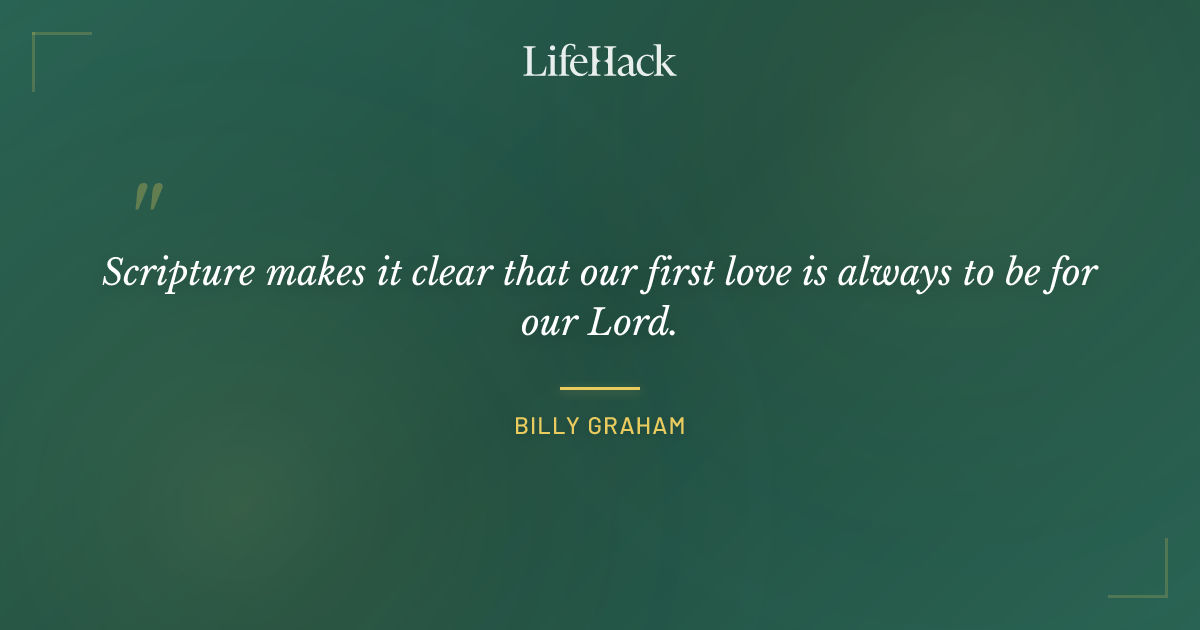 Quote by Billy Graham