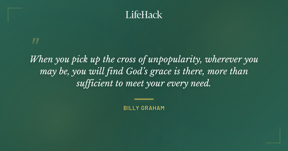 Quote by Billy Graham