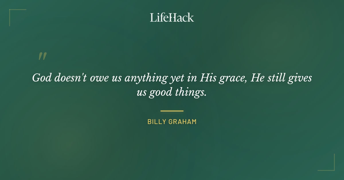 Quote by Billy Graham